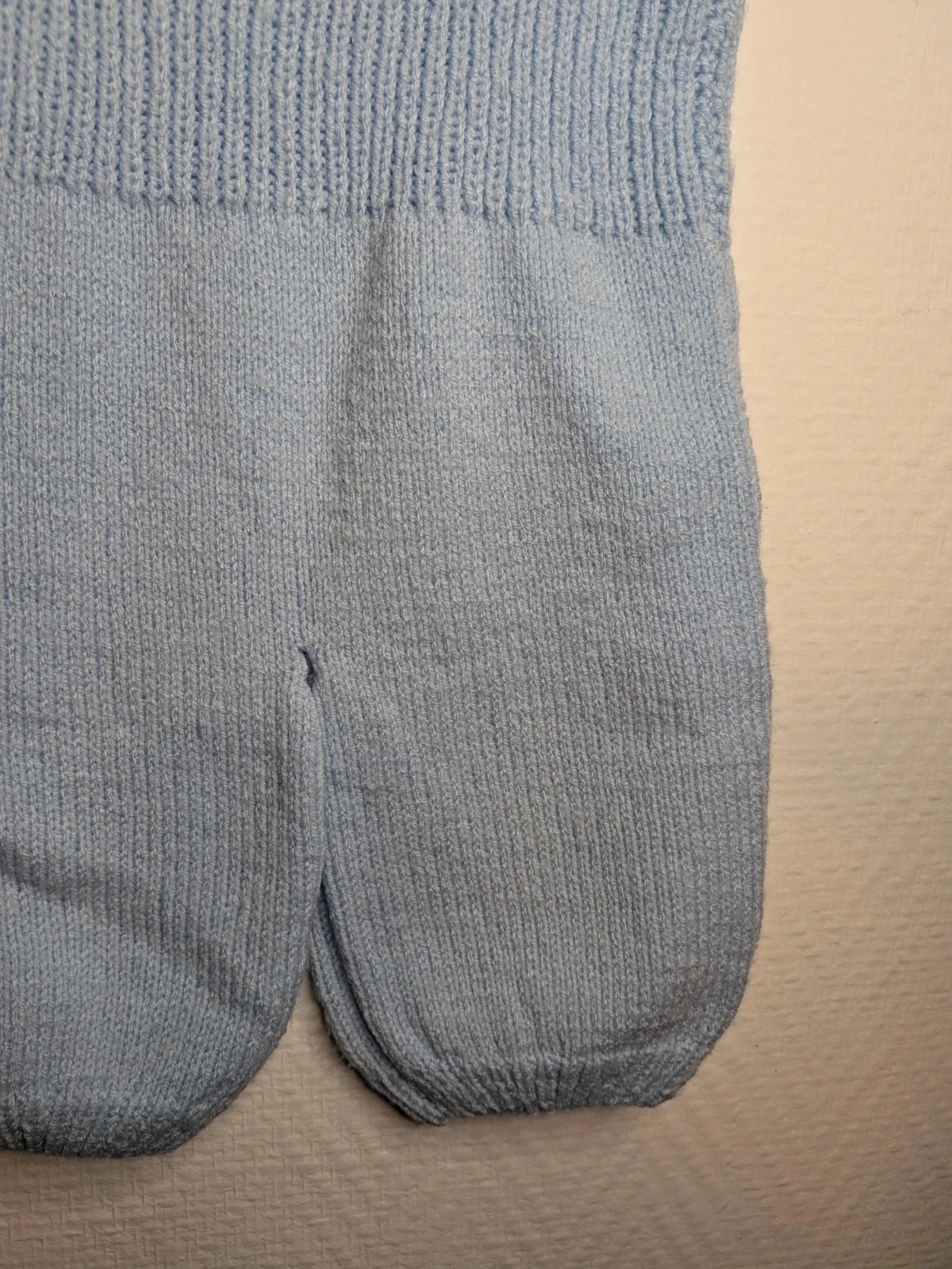 Home-knitted overalls – photo 10